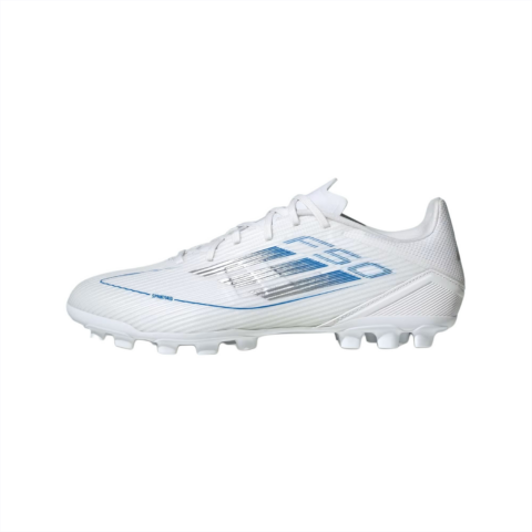 Adidas F50 League Ag White Silver Metallic