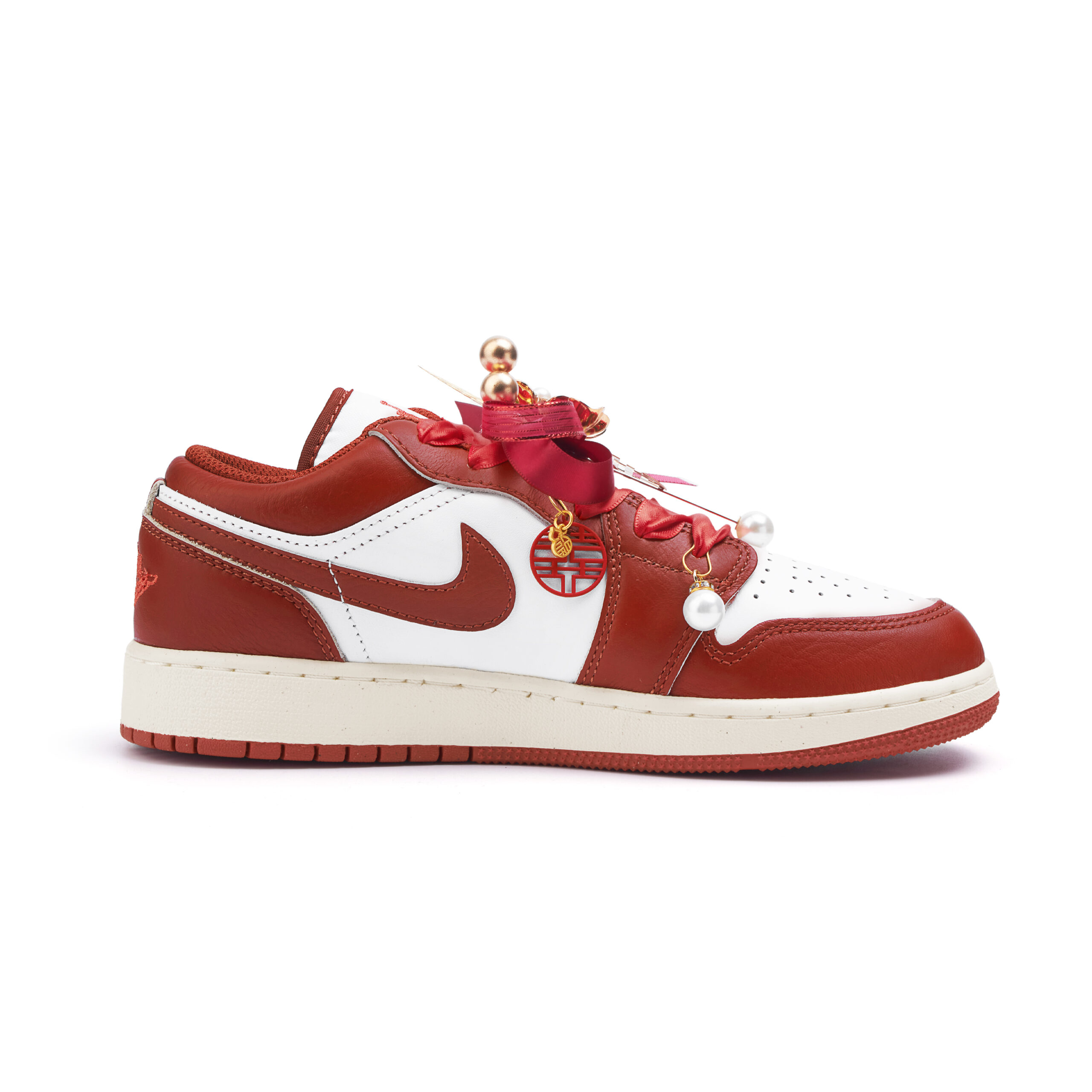 Jordan Air Jordan 1 Low top Vintage Basketball Shoes Women’s Red