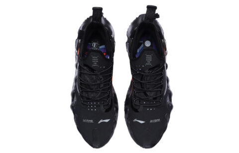 Li Ning Wu Xing 2 Mesh, Textile, Synthetic Leather Slip Resistant, Abrasion Resistant, Lightweight Low top