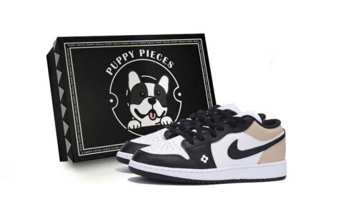 Jordan Air Jordan 1 Urban Chic Style, Exclusive Shoe Box Slip Resistant Low top Vintage Basketball Shoes Men’s White