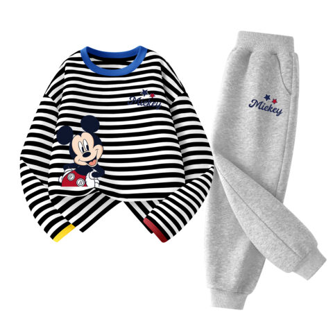 Disney Kids Casual Sportswear Crew Neck Moderate