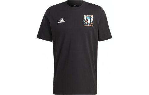 Adidas Messi Soccer Jerseys Men’s Black Moderate Straight Fit