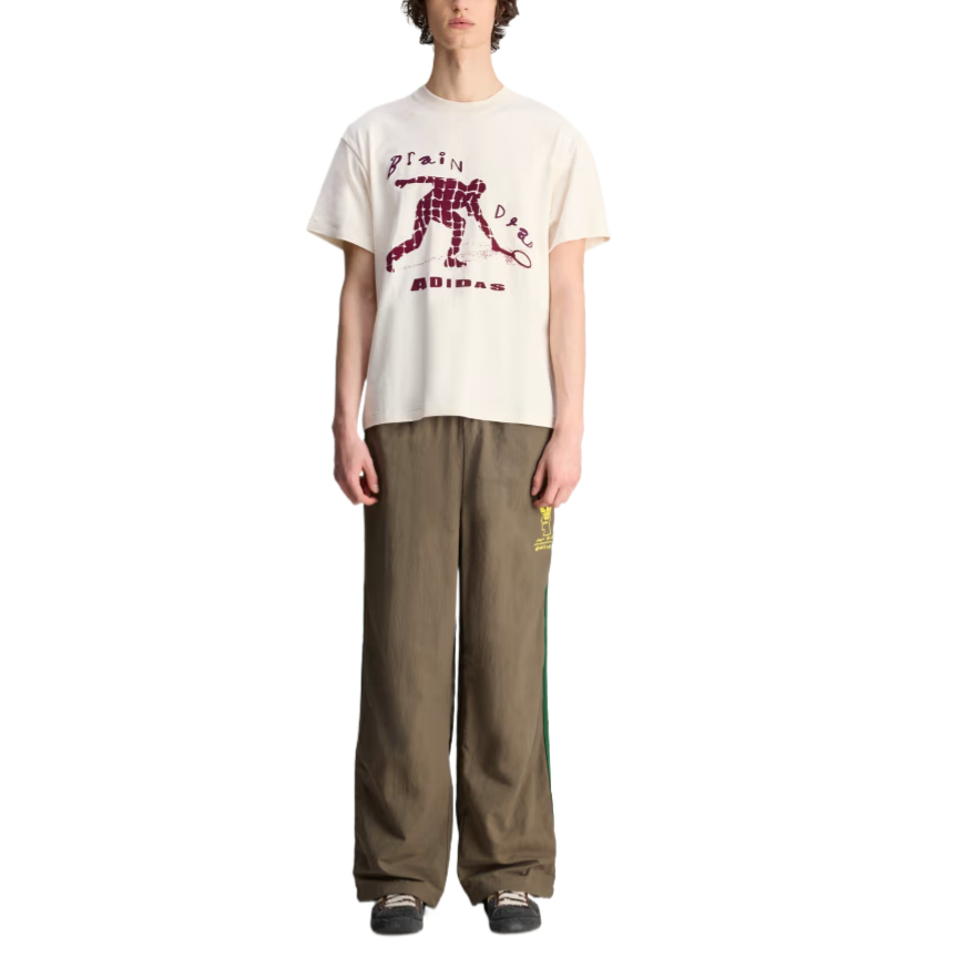 Adidas Originals x Brain Dead flocked-logo trousers