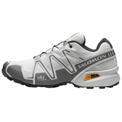 SALOMON Speedcross 3 Waterproof Low top Casual Trail Running Marathon Racing Running Shoes Unisex White Gray
