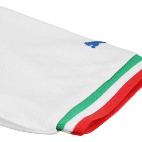 PUMA Soccer Jerseys Men’s White Blue Moderate Straight Fit