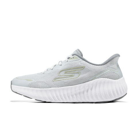 Skechers GO RUN NOW Breathable Lightweight Rebound Low top Running Shoes Women’s Gray