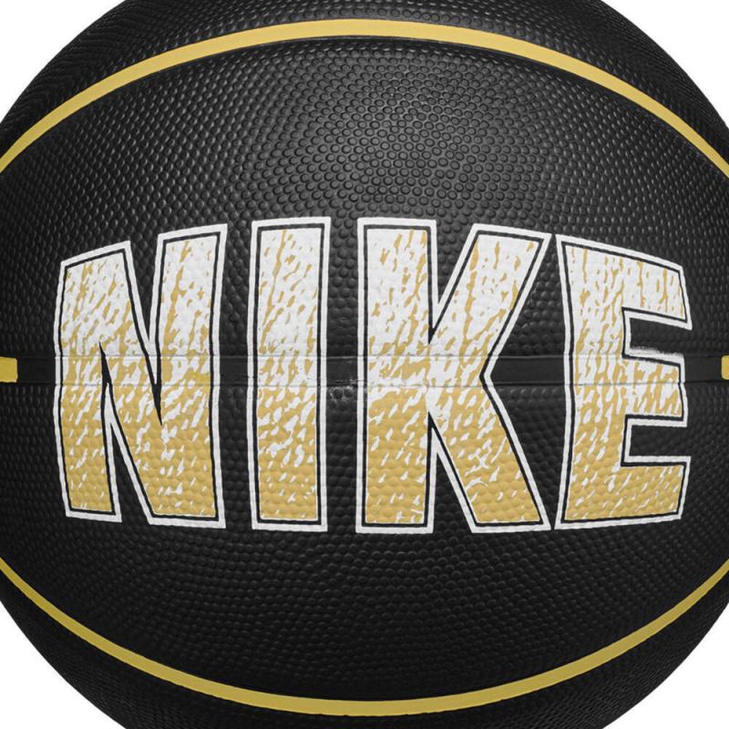 Nike Artificial Leather Basketball Black Gold Size 7 Ball Training Unisex