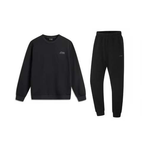 Li Ning Casual Sportswear Unisex Black+Black