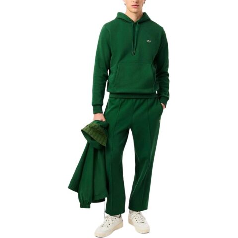 Lacoste double-face pique trousers