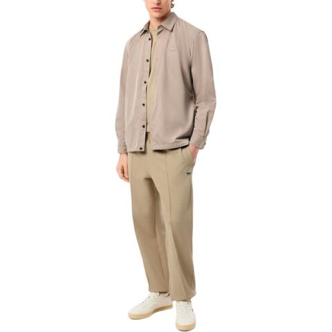 Lacoste double-face pique trousers