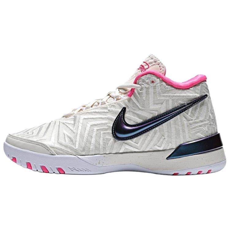Nike LeBron NXXT Genisus Abrasion Resistant Mid top Basketball Shoes Men’s White