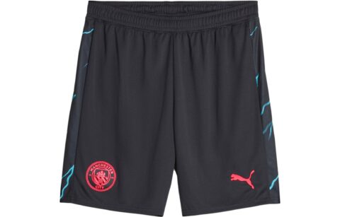 PUMA Soccer Bottoms Men’s Black Moderate Straight Fit Pants
