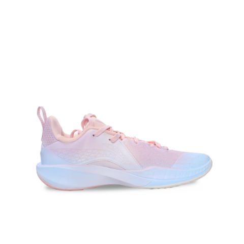 Li Ning Speed 2 Synthetic Leather Low top Basketball Shoes Men’s Blue Pink