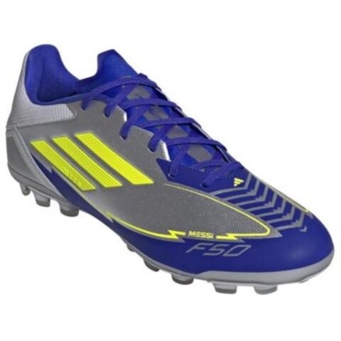 Adidas F50 League Comfortable Round Toe AG Artificial Ground Slip Resistant Abrasion Resistant Soccer Shoes Men’s