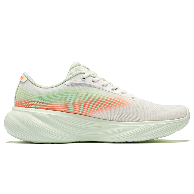 Erke Sofa Running Shoes Men’s Low Top Microcrystalline White Ice Lime Green
