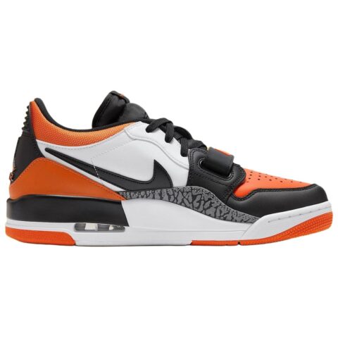 Jordan Legacy 312 Abrasion Resistant Abrasion Resistant Low top Vintage Basketball Shoes Men’s White Black