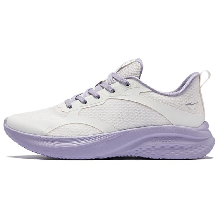 Erke Cushioning Lightweight Slip Resistant Low top Casual Running Shoes Women’s Microcrystal White