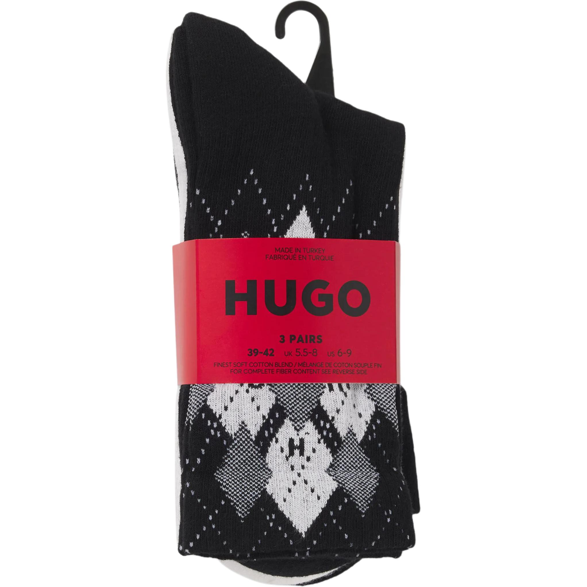 HUGO BOSS FW25 Crew Socks Men’s 3 Pack