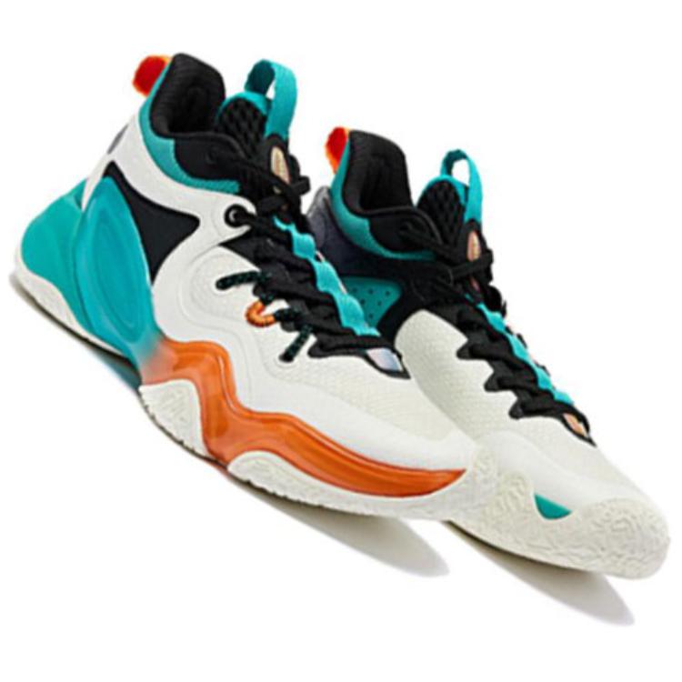 QIAODAN Halberd 6 Team Comfortable Round Toe Cushioning Abrasion Resistant Cushioning, Wear Resistant Low top