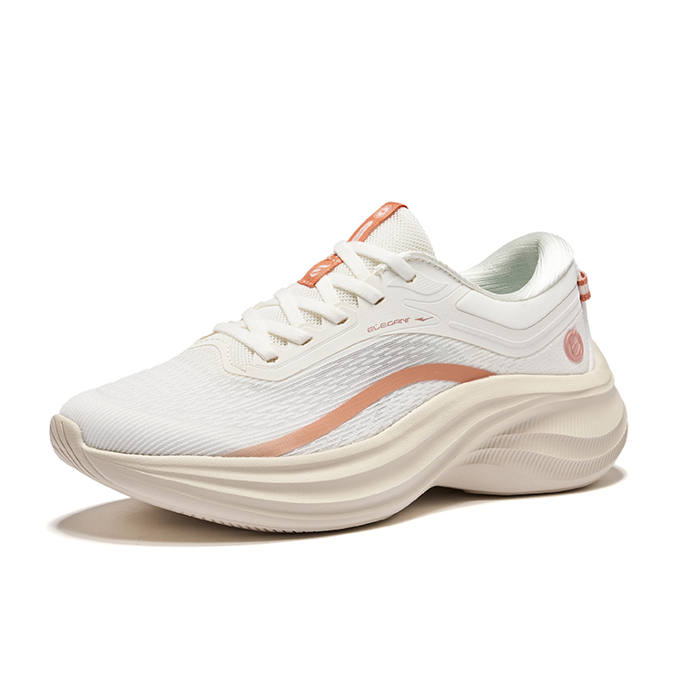 Erke Cushioning Rebound Low top City Commuting Running Shoes Women’s Microcrystal White