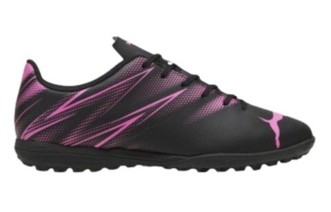 PUMA Attacanto AG Artificial Ground Soccer Shoes Men’s Black Purple