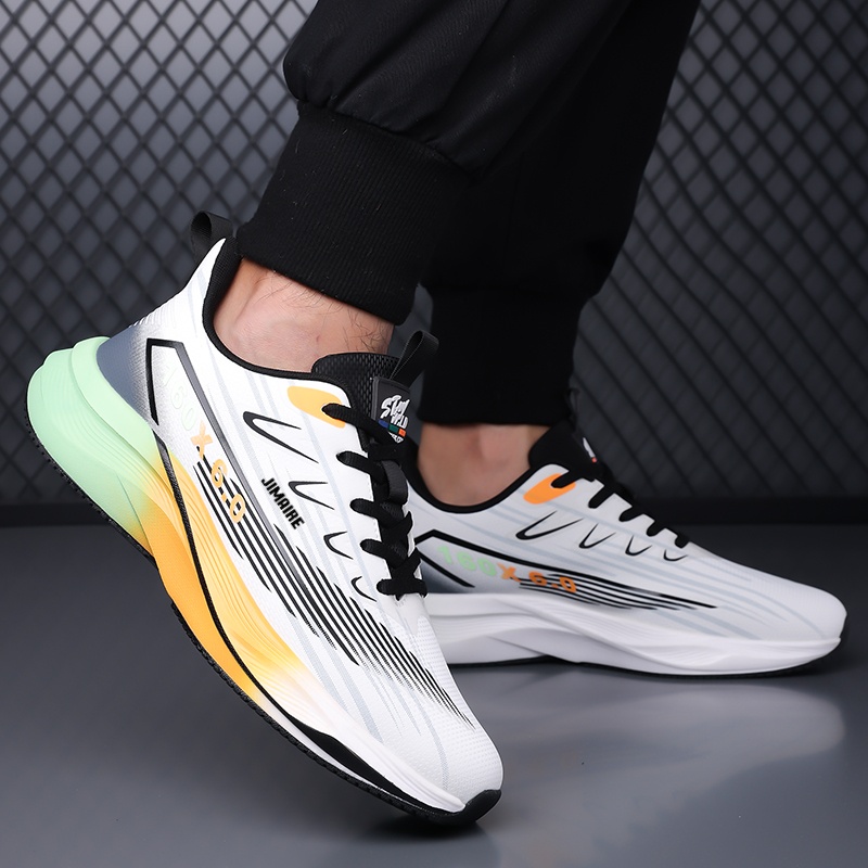 JINMAIWANG Slip Resistant Slip Resistant Low top Running Shoes Men’s