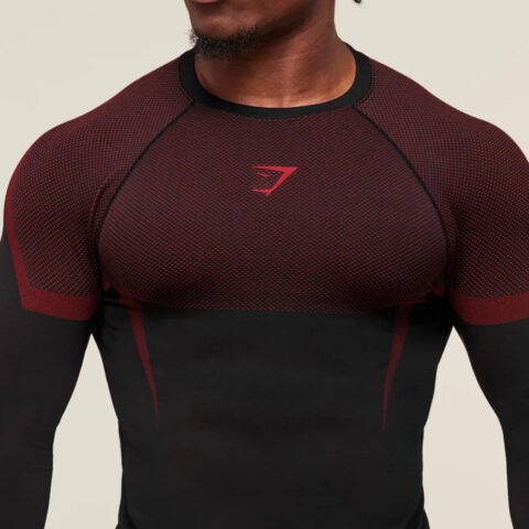 GYMSHARK Workout Clothing Men’s Red