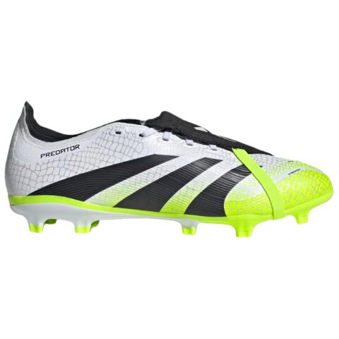 Predator League Adidas Foldover Tongue Fg Mg ‘Cloud White Lucid Lemon’