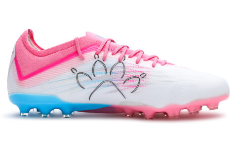 KELME Shadow 2.0 Soccer Shoes Unisex Low Top White Pink
