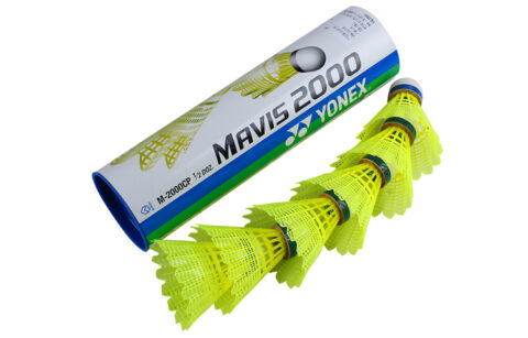 YONEX Mavis Collection M 2000 Nylon Shuttlecock 6 Pack Nylon Training Shuttlecocks