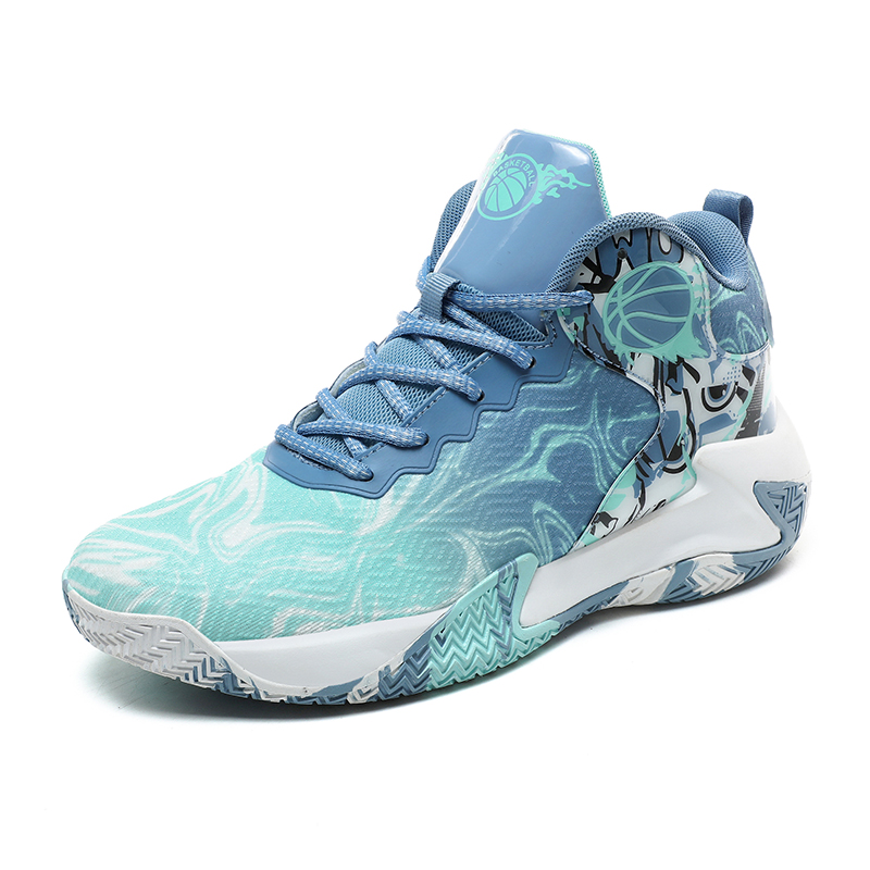 RUIKE Cushioning Abrasion Resistant Anti Twist High top Basketball Shoes Men’s