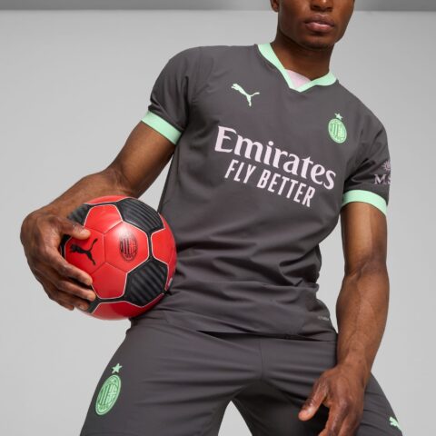 PUMA Camiseta De Fútbol Para Hombre Ac Milan 24/25 Authentic Third