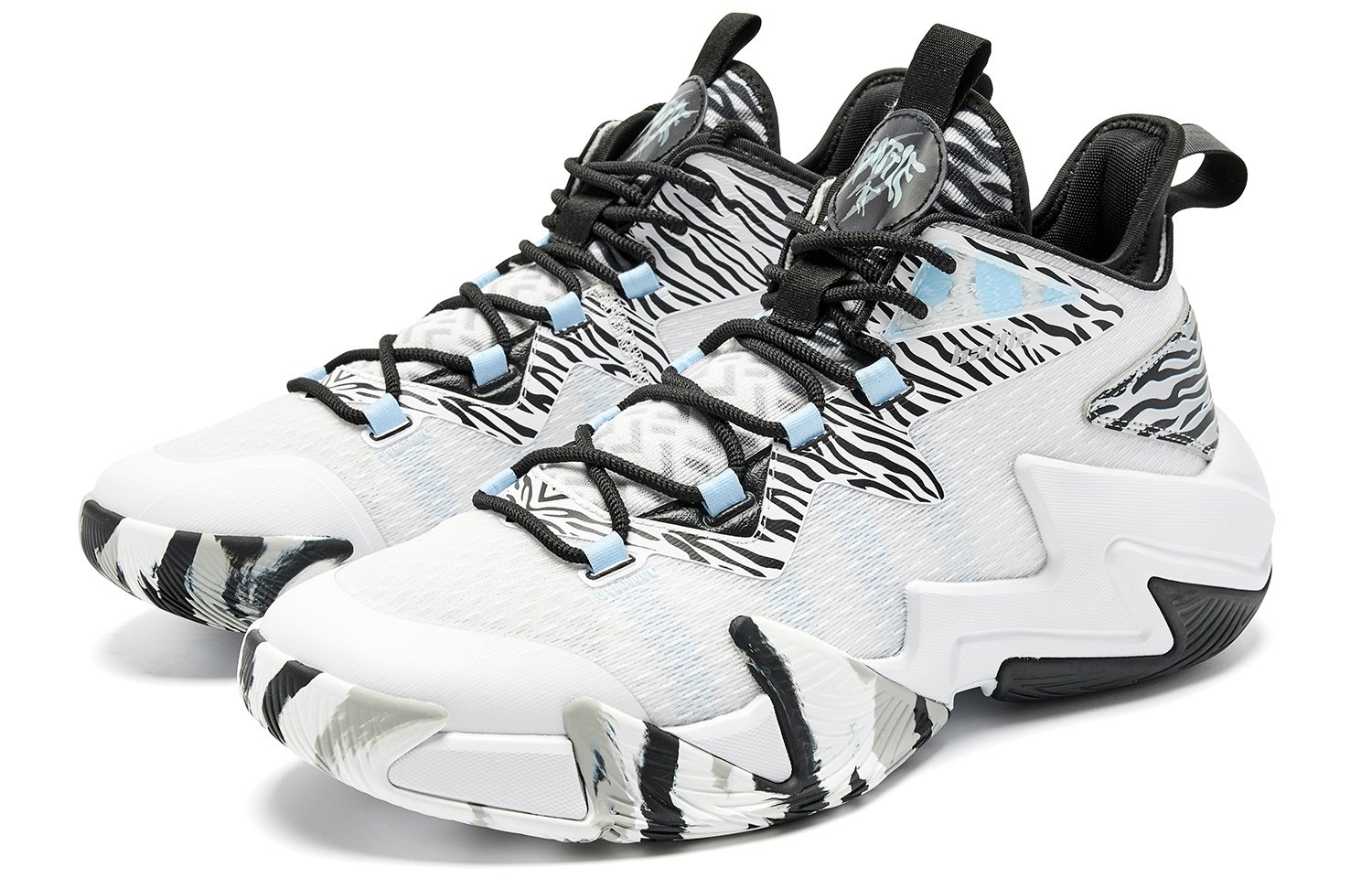 QIAODAN Broken Shadow 2.0 Cushioning Slip Resistant Abrasion Resistant Breathable Coverage Rebound Low top