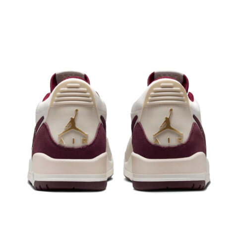 Jordan Legacy 312 Abrasion Resistant Low top Vintage Basketball Shoes Men’s White Red