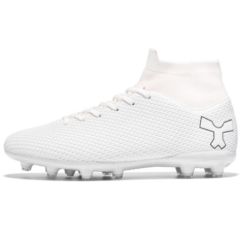 BIANSULONG FG Rubber Long Studs TF Rubber Broken Studs Cushioning Slip Resistant Abrasion Resistant Soccer Shoes Unisex