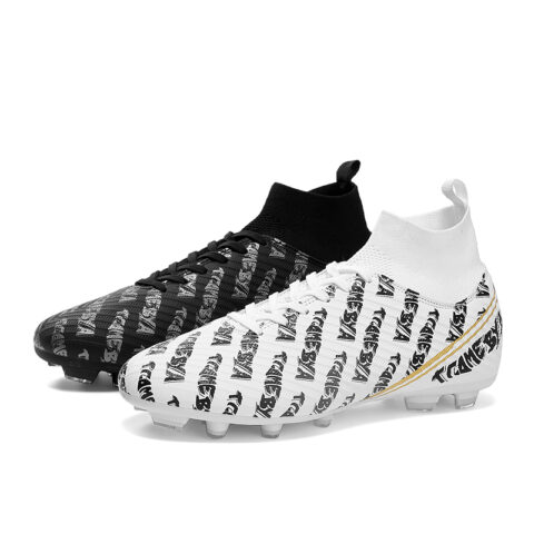 BIANSULONG Artificial Turf, Natural Grass Abrasion Resistant Coverage Rebound Soccer Shoes Unisex