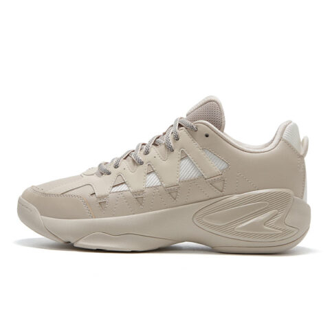 FILA FUSION Cushioning Low top Vintage Basketball Shoes Men’s Ecru