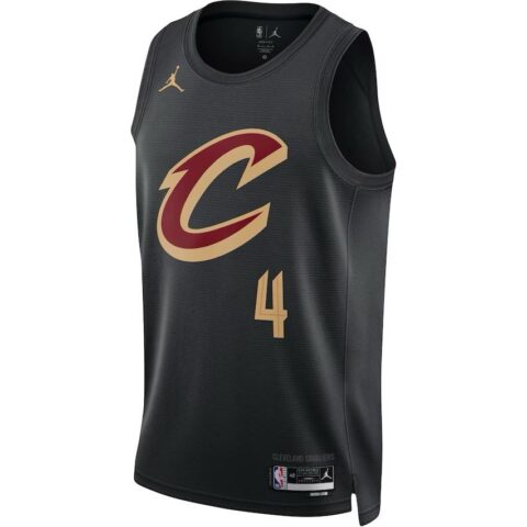 Nike Dri FitCleveland Cavaliers Evan Mobley Basketball Jersey Men’s Black