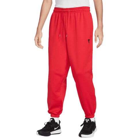 Nike Therma FIT Kobe Collection, Brand Logo Fleece Lined Fashion Soft And Comfortable Basketball Shorts Men’s Red
