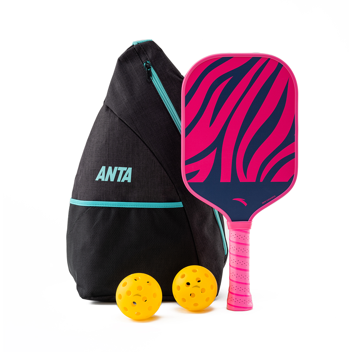 Anta SOUL Spirits Clothing Sets Pickleball Paddles Fiberglass Honeycomb Core Unisex 420*190*16mm