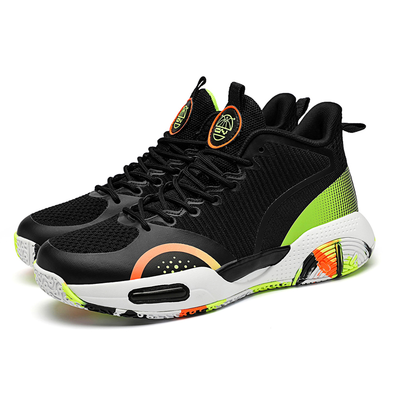 BEITA Cushioning Slip Resistant Abrasion Resistant Breathable Lightweight High top Basketball Shoes Men’s