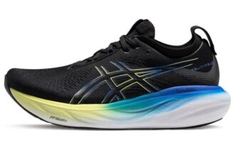 ASICS Gel Nimbus 25 Black Glow Yellow