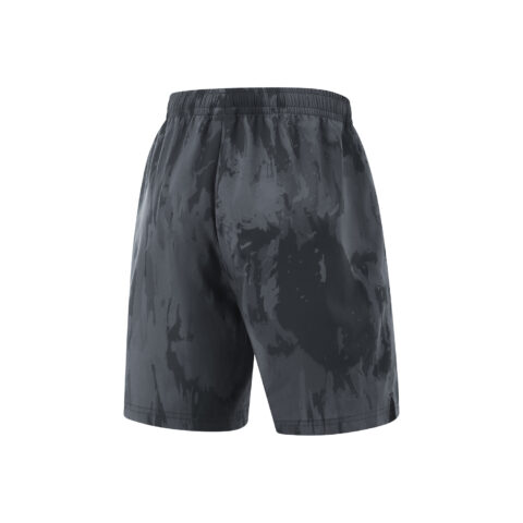Li Ning Fitness Series Sports Shorts Men’s Black All Over Print