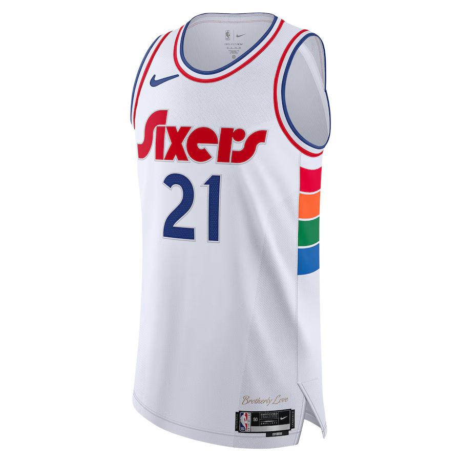 Nike Joel Embiid Philadelphia 76ers 2024/25 City Edition Men's Nike Dri FIT Nba Swingman Jersey