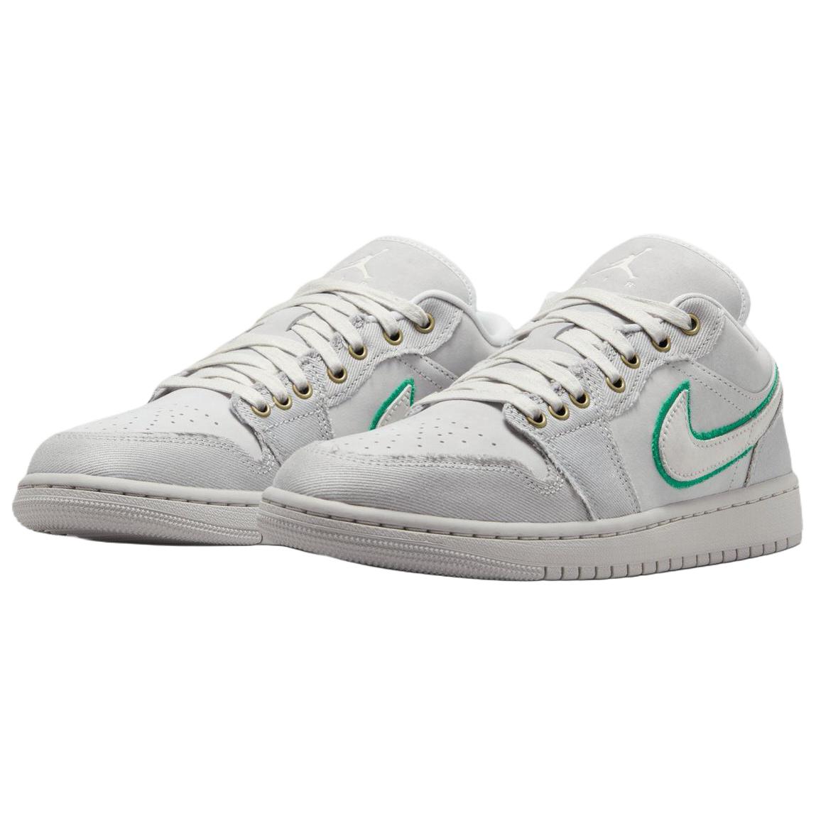 Jordan Air Jordan 1 Low top Vintage Basketball Shoes Women’s Gray