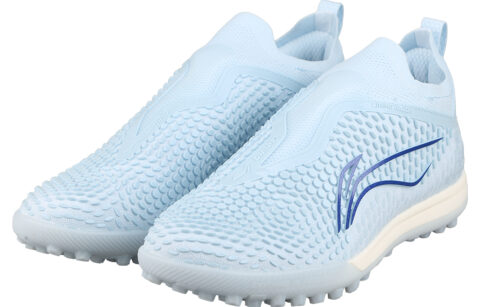 Li Ning TF Turf Artificial Turf Cushioning Soccer Shoes Men’s Blue