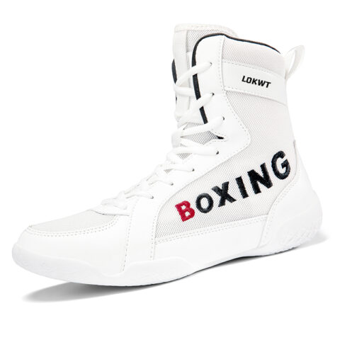 LOKWT Slip Resistant Abrasion Resistant Coverage Slip Resistant And Abrasion Resistant Coverage High top Training Shoes