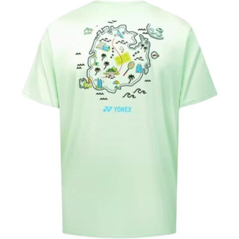 YONEX Badminton Jerseys Unisex Sunshine Lime Crew Neck Moderate