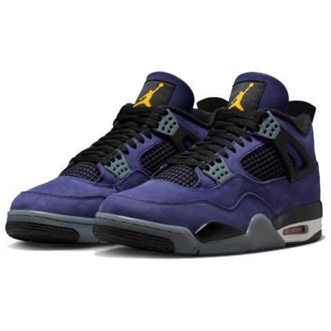 Jordan Air Jordan 4 Mid top Vintage Basketball Shoes Men’s Purple