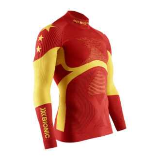 XBIONIC Fitness Clothing Unisex China Red Moderate
